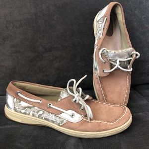 Sperry Sequin Deck Shoes